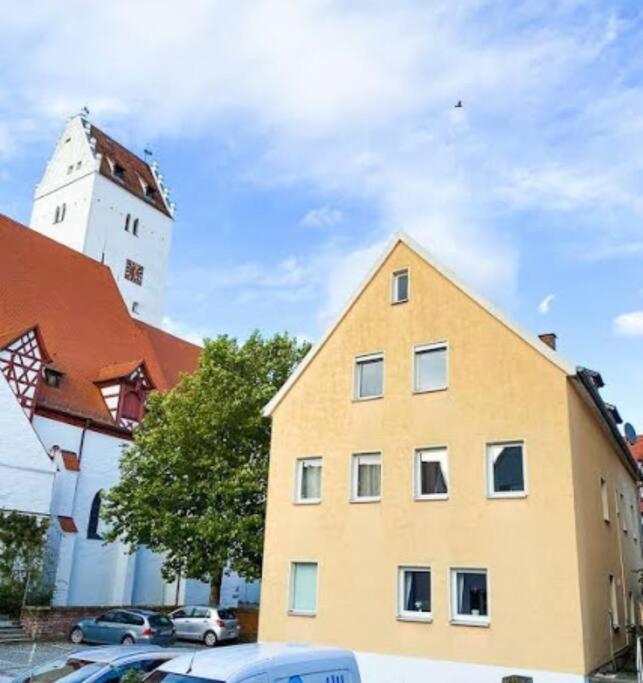 Ferienwohnung Am Schloss Leipheim Naehe Legoland 外观 照片